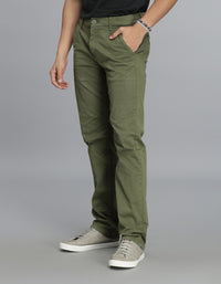 Olive Regular Fit Cargo Pant