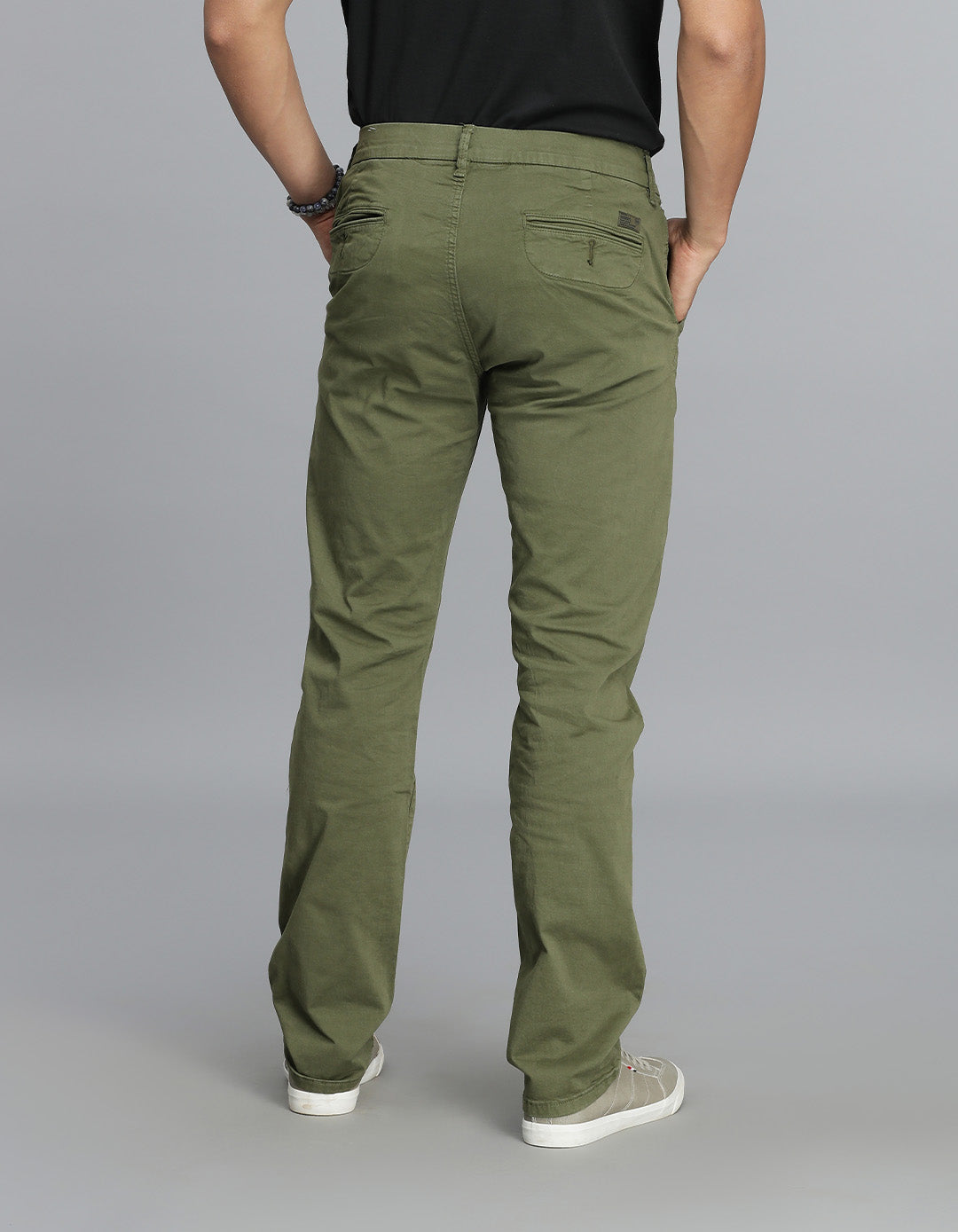 Olive Regular Fit Cargo Pant