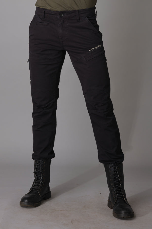 Black Regular Fit Cargo Pant