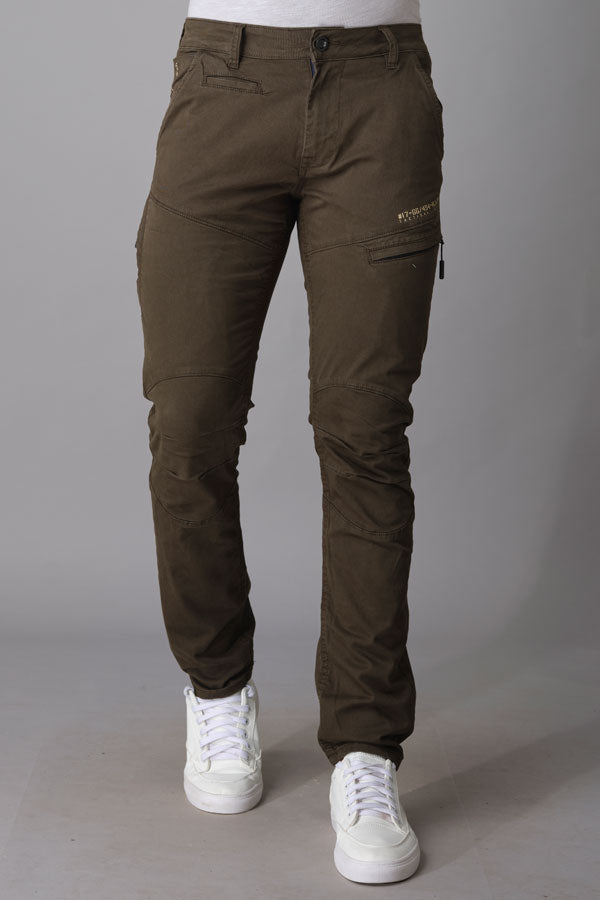 Military Green Regular Fit Cargo Pant