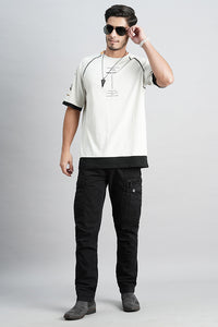 Charcoal Slim Fit Cargo Pant (Regular Fit)