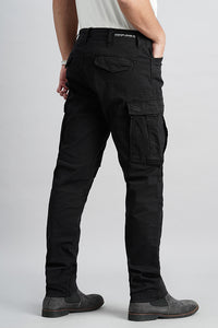Charcoal Slim Fit Cargo Pant (Regular Fit)