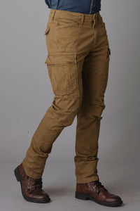 Dark Khaki Regular Fit Cargo Pant
