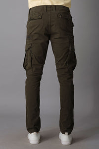 Military Green Regular Fit Cargo Pant