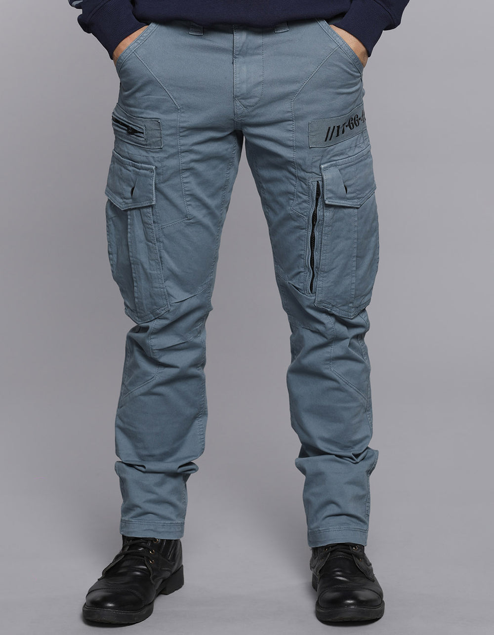 Petrol Regular Fit Cargo Pant