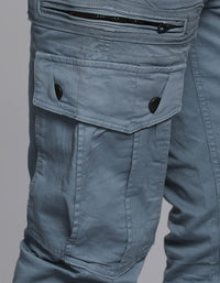 Petrol Regular Fit Cargo Pant