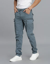 Petrol Regular Fit Cargo Pant