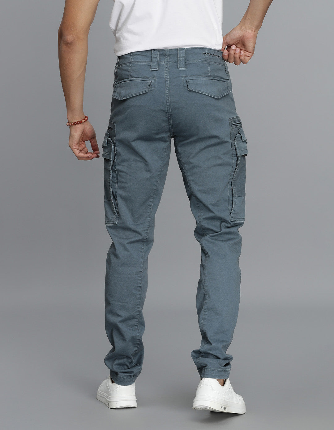 Petrol Regular Fit Cargo Pant