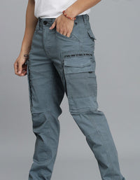 Petrol Regular Fit Cargo Pant