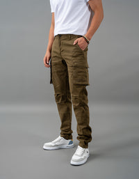 Olive Regular Fit Cargo Pant