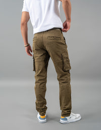 Olive Regular Fit Cargo Pant