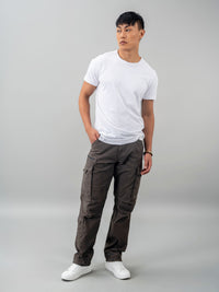 Dk M Green Slim Fit Cargo Pant