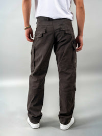Dk M Green Slim Fit Cargo Pant
