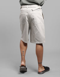 Stone Loose Fit Cotton Short