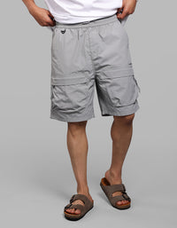 Lt Grey Loose Fit Utility Short