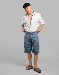 Petrol Stretch Cargo Short