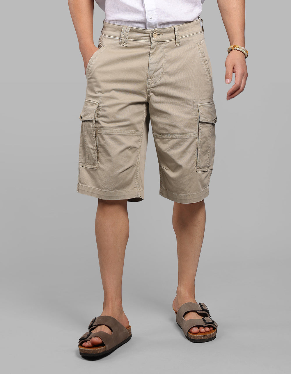 Stone Stretch Cargo Short