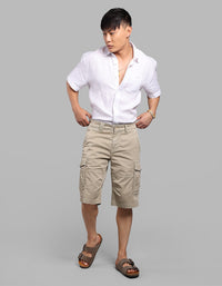 Stone Stretch Cargo Short