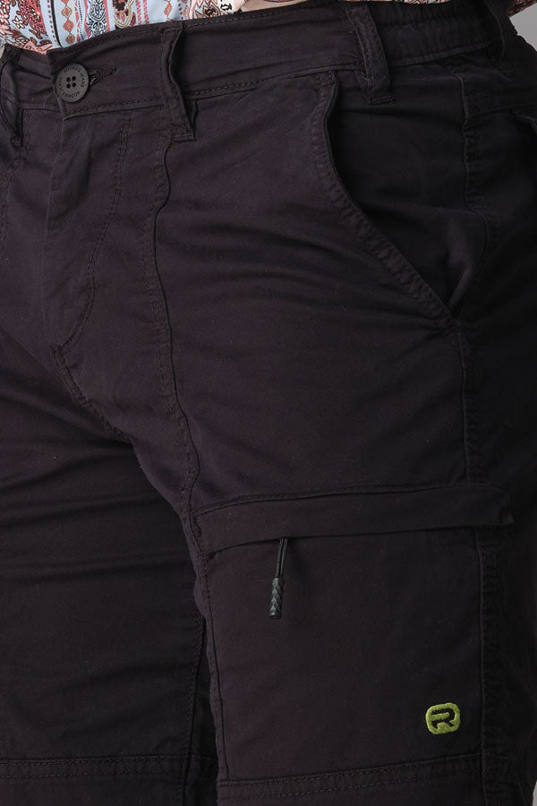 Black Cargo Short (Cargo Slim)