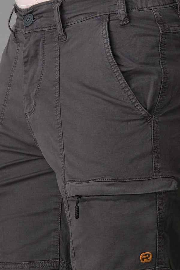 Charcoal Cargo Short (Cargo Slim)