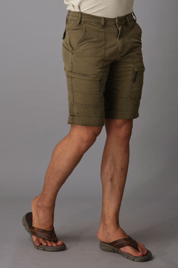 Olive Drab Cargo Short (Cargo Slim)