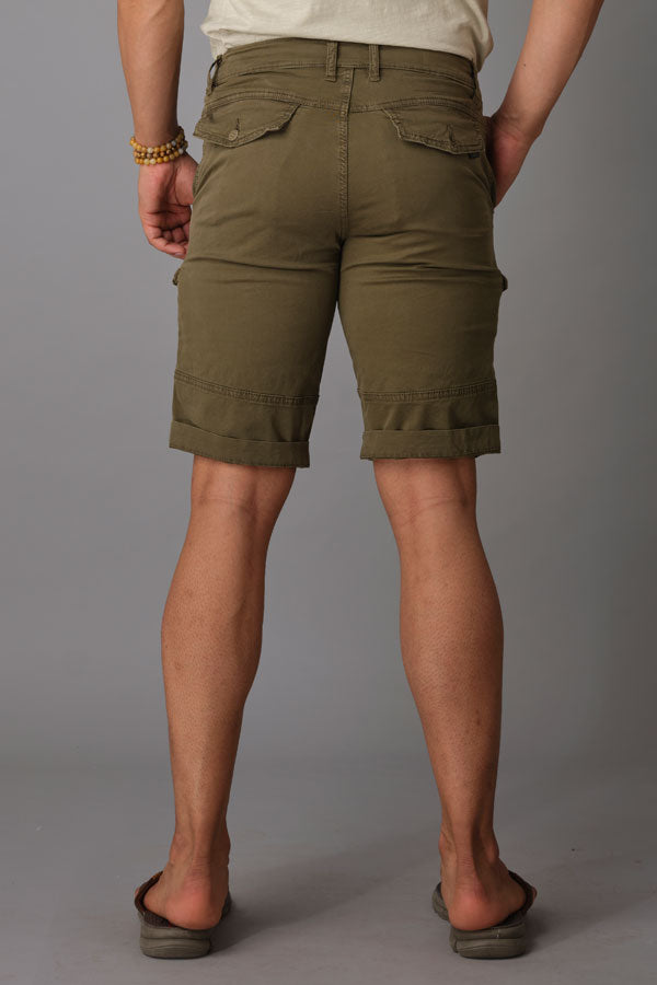 Olive Drab Cargo Short (Cargo Slim)