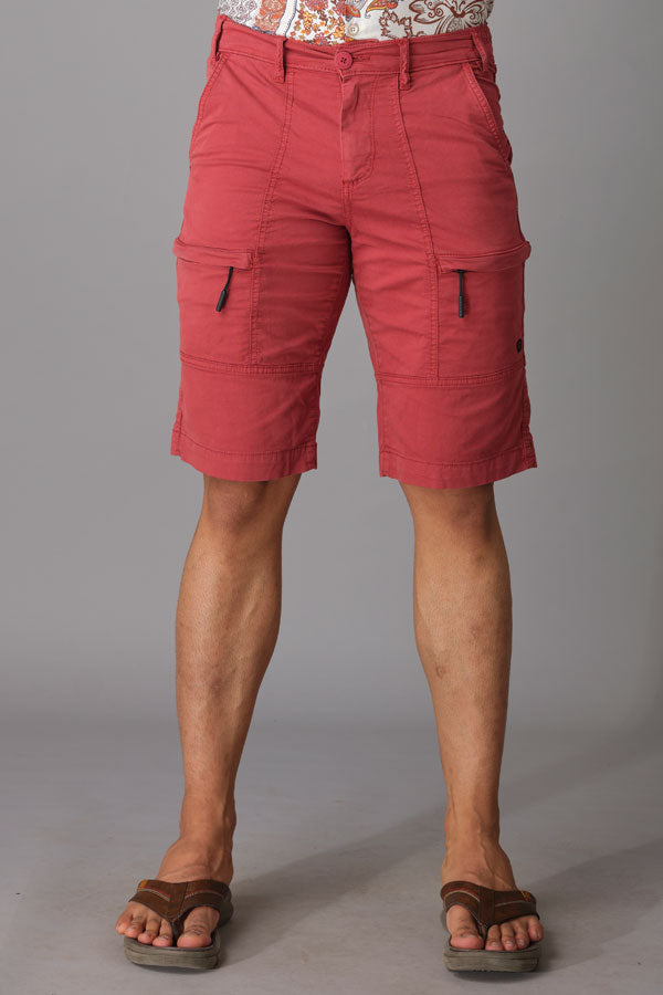 Red Cargo Short (Cargo Slim)