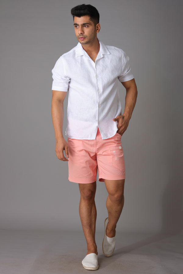 Peach Cotton Short (Cotton Slim)