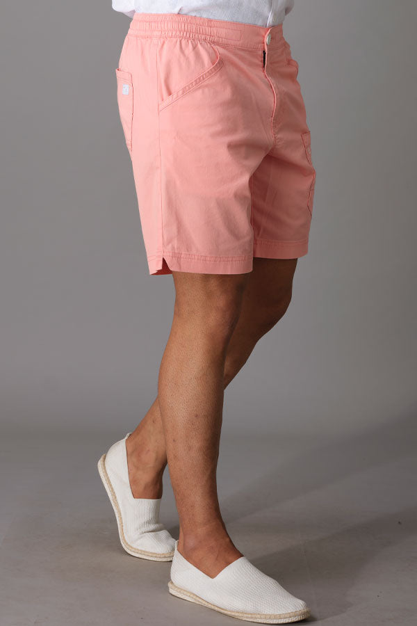 Peach Cotton Short (Cotton Slim)