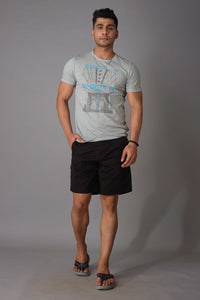 Black Cotton Short (Cotton Slim)