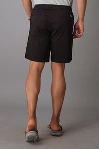 Black Cotton Short (Cotton Slim)