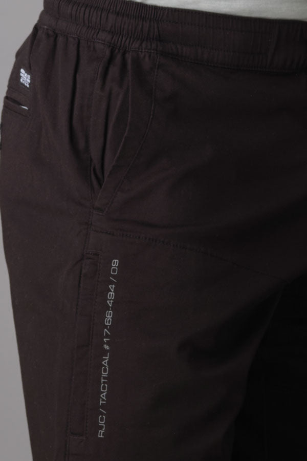 Black Cotton Short (Cotton Slim)