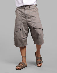 Dk Stone 6 Pockets Stretch Loose Fit Jorts