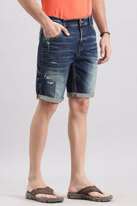 Dk Blue Carpenter Denim Short (Denim Slim Fit)