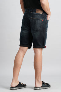 Dk Blue Denim Short (Denim Slim Fit)