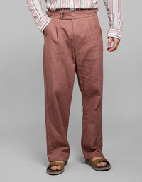 Dk Onion Pleated Korean Fit Cotton Pants