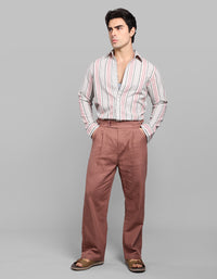 Dk Onion Pleated Korean Fit Cotton Pants