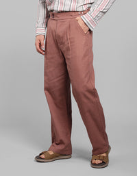 Dk Onion Pleated Korean Fit Cotton Pants