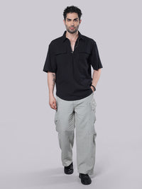 Dark Stone Balloon Fit Pants