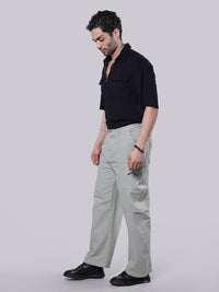 Dark Stone Balloon Fit Pants