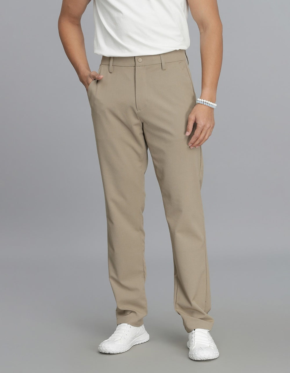 Dark Khaki Chinos Trouser