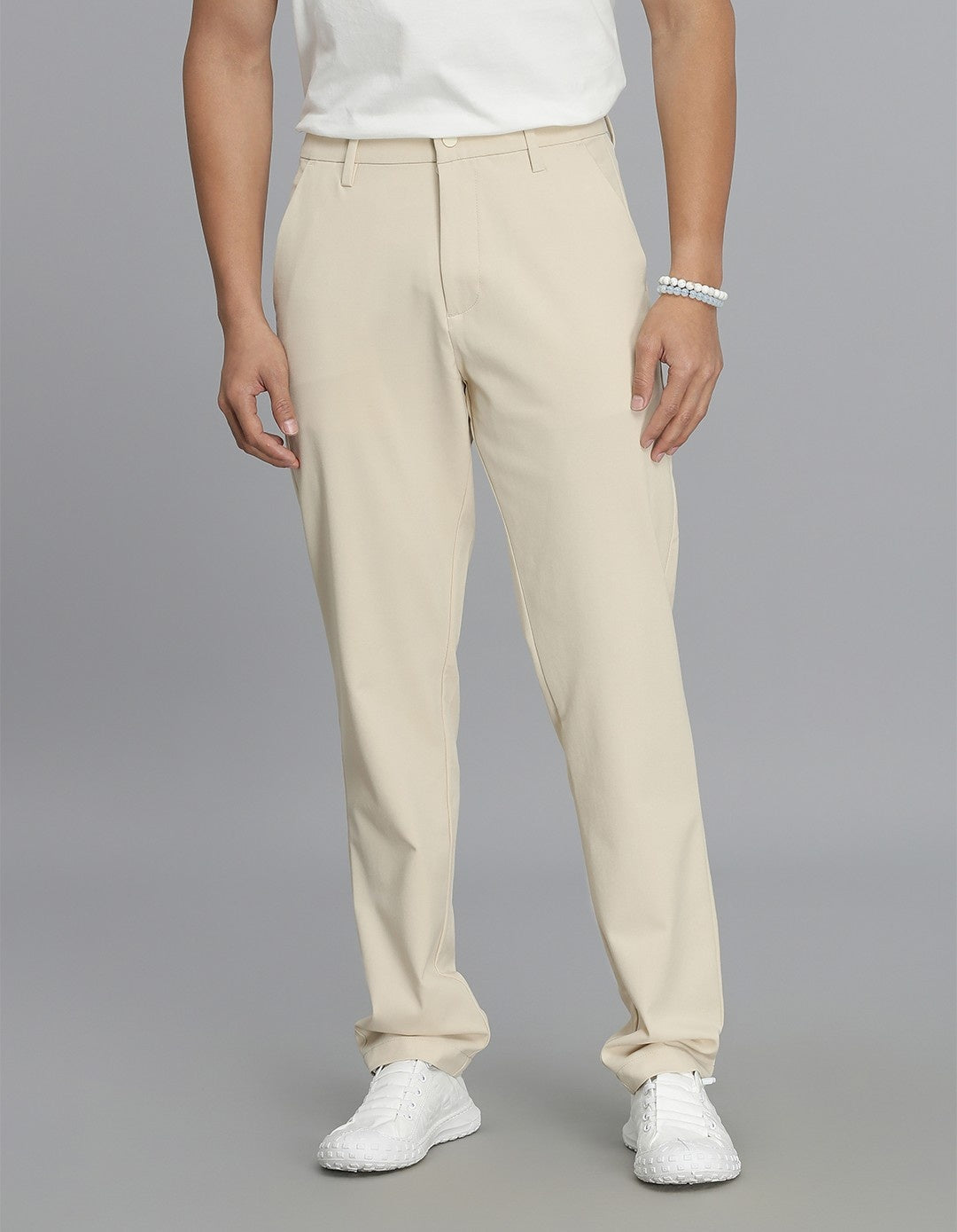 Beige Chinos Trouser