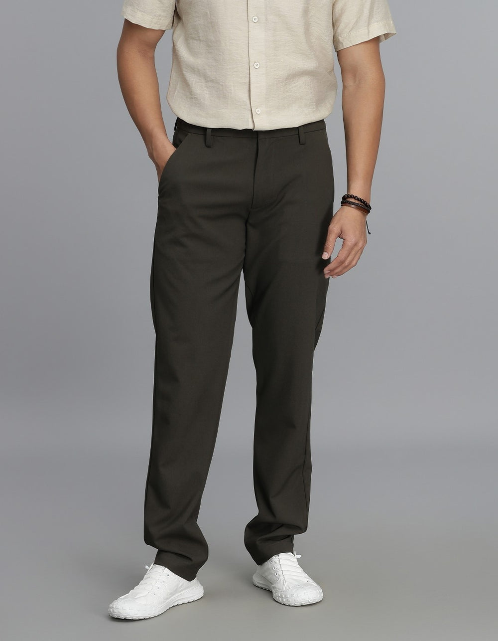 Dk Olive Chinos Trouser