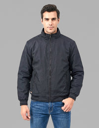 Black Full Sleeves Lightweight Jacket