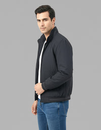 Black Full Sleeves Lightweight Jacket