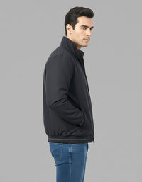 Black Full Sleeves Lightweight Jacket