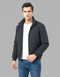 Black Full Sleeves Lightweight Jacket