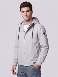 Lt Grey Relax Slim Utility Jacket