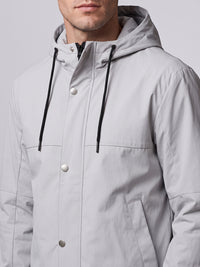 Lt Grey Relax Slim Utility Jacket