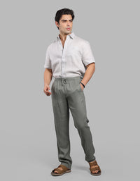 Army 100% Linen Pant